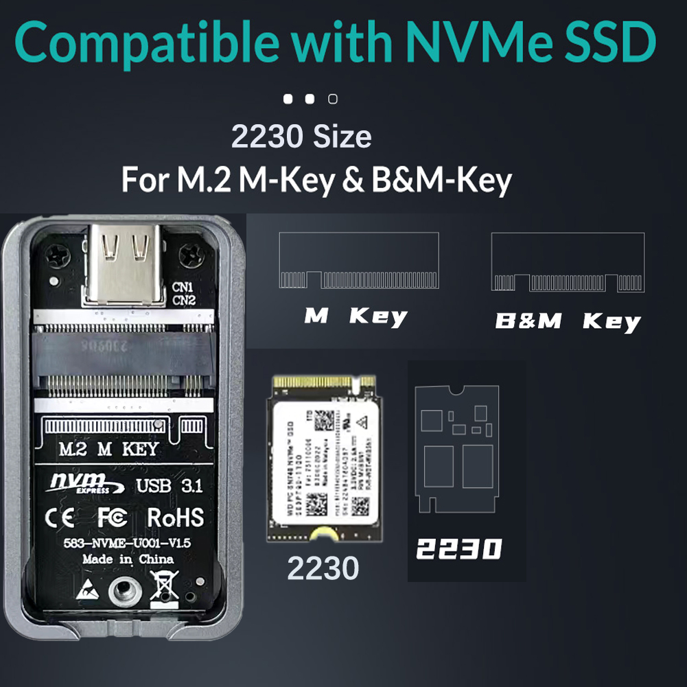 2230 2242 M.2 NVMe Gehäuse Geh – M2 2242 Nvme Ssd 2Tb Pcie 4.0 Bewertung und Preis