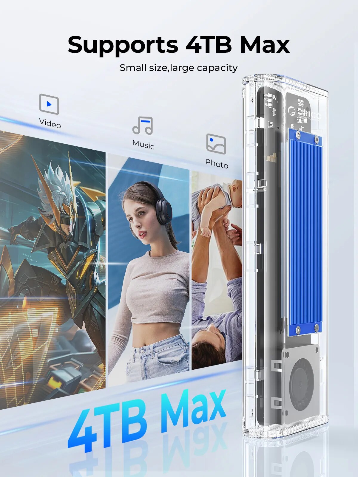Orico 40gbps usb4 m.2 ssd gehä – Thunderbolt 4 External Ssd 4Tb Bewertung und Preis