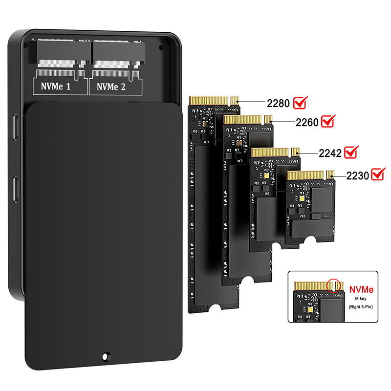 Dual Bays M.2 NVME Dockingstat – 8Tb M2 Nvme Ssd Bewertung und Preis