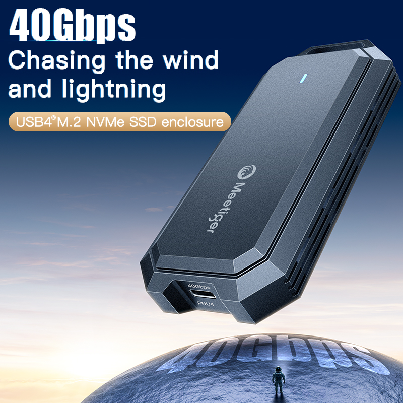 Meetiger 40Gbps M.2 SSD-Gehäus – Usb4 40Gbps External Ssd 8Tb Bewertung und Preis