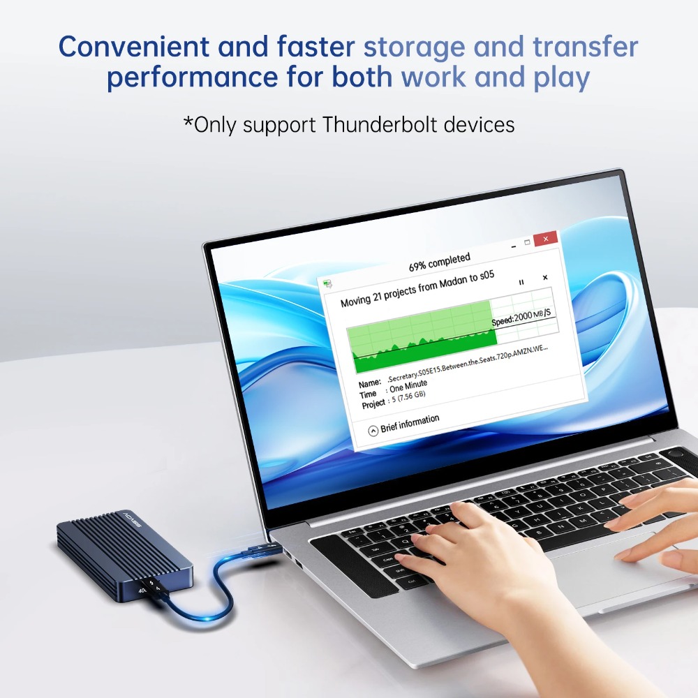 ACASIS 40 Gbit/s M.2 NVMe SSD- – 8Tb M2 Nvme Ssd Bewertung und Preis