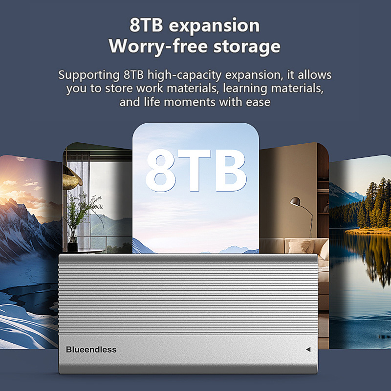 Tragbares USB4 M.2 NVMe SSD-Ge – Usb4 40Gbps External Ssd 8Tb Bewertung und Preis