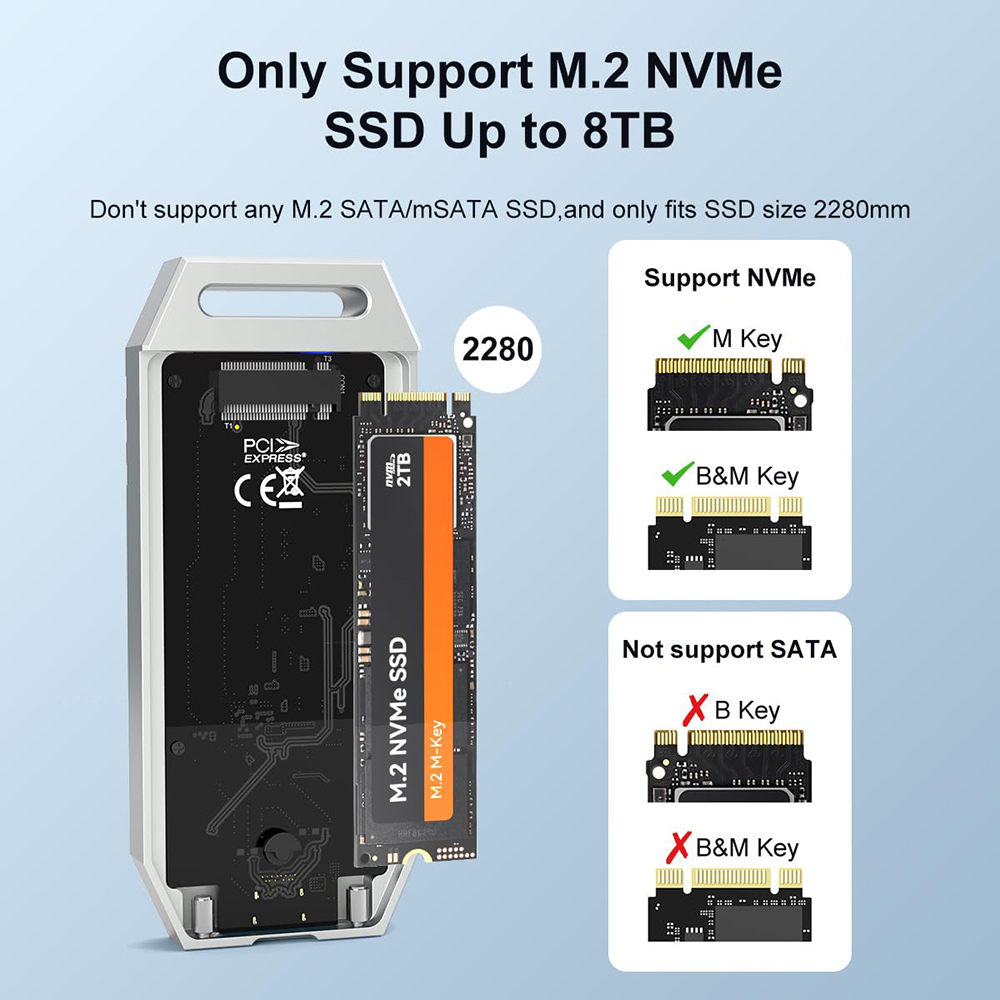 Maiwo 40gbps nvme m.2 ssd gehä – Usb4 40Gbps External Ssd 8Tb Bewertung und Preis